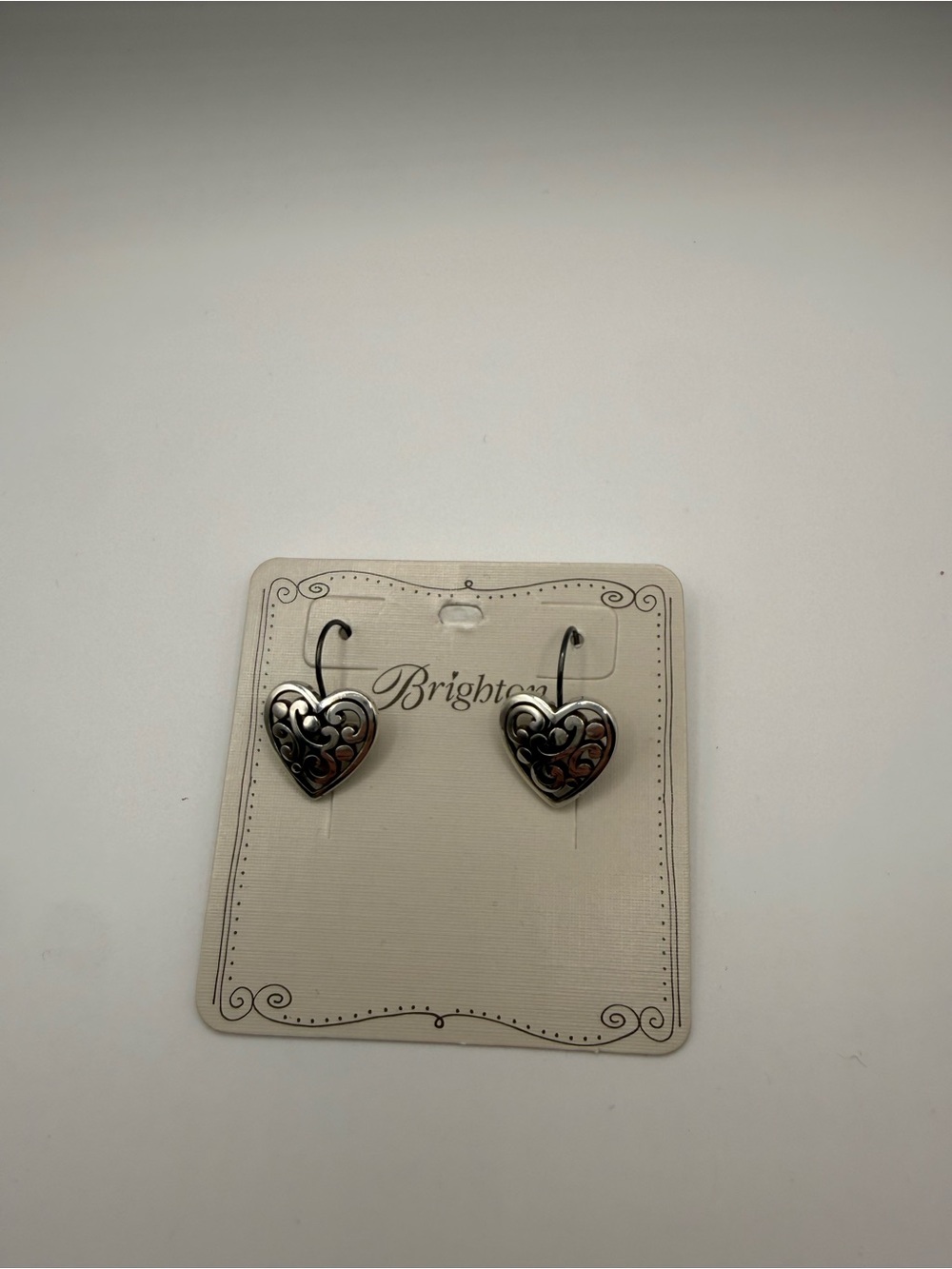 Brighton Contempo Heart Hoop Earrings